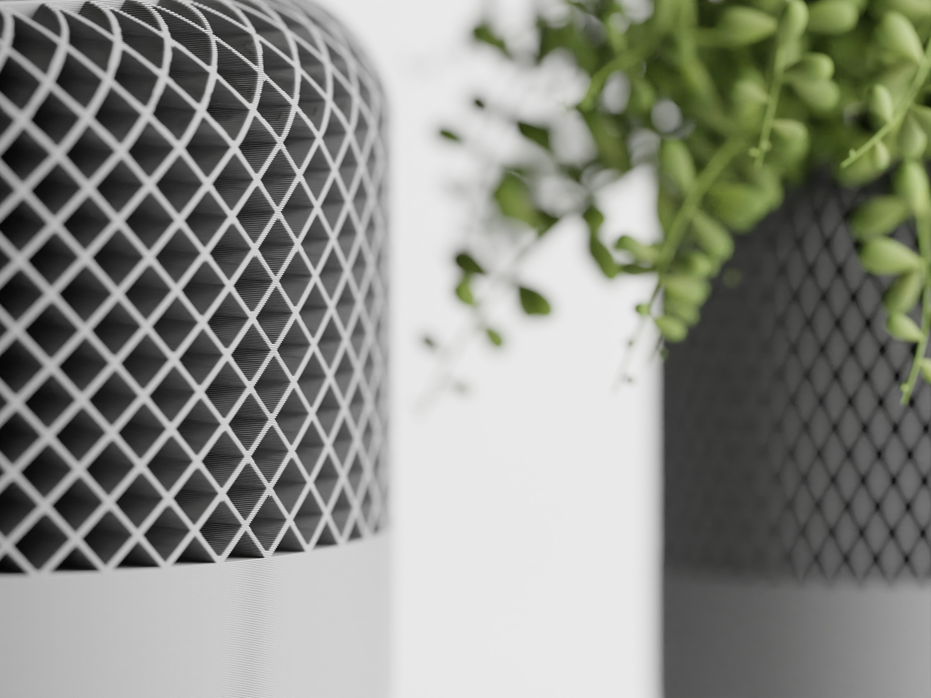 HomePod Style Planter – Modern 3D Printed