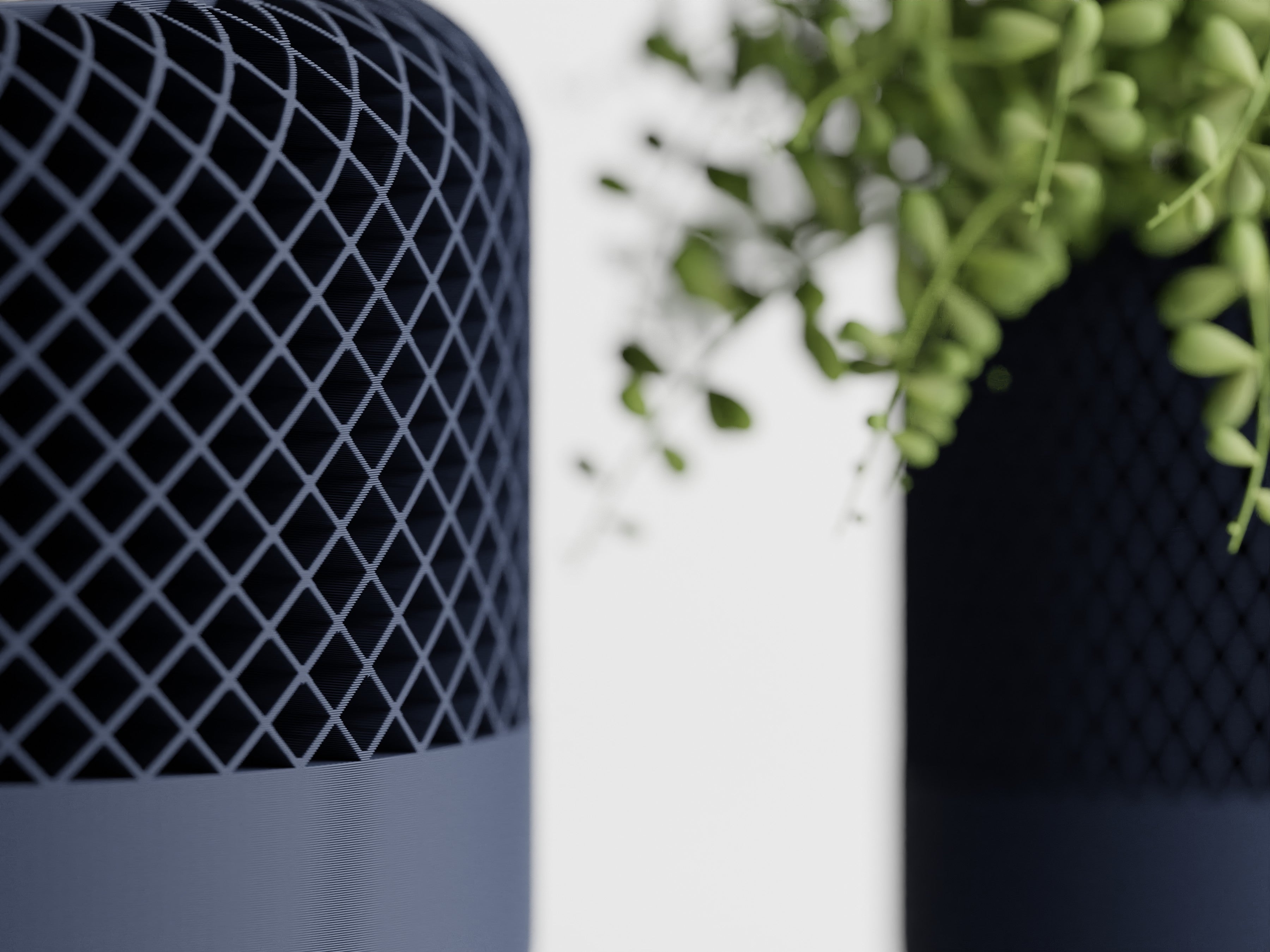HomePod Style Planter – Modern 3D Printed
