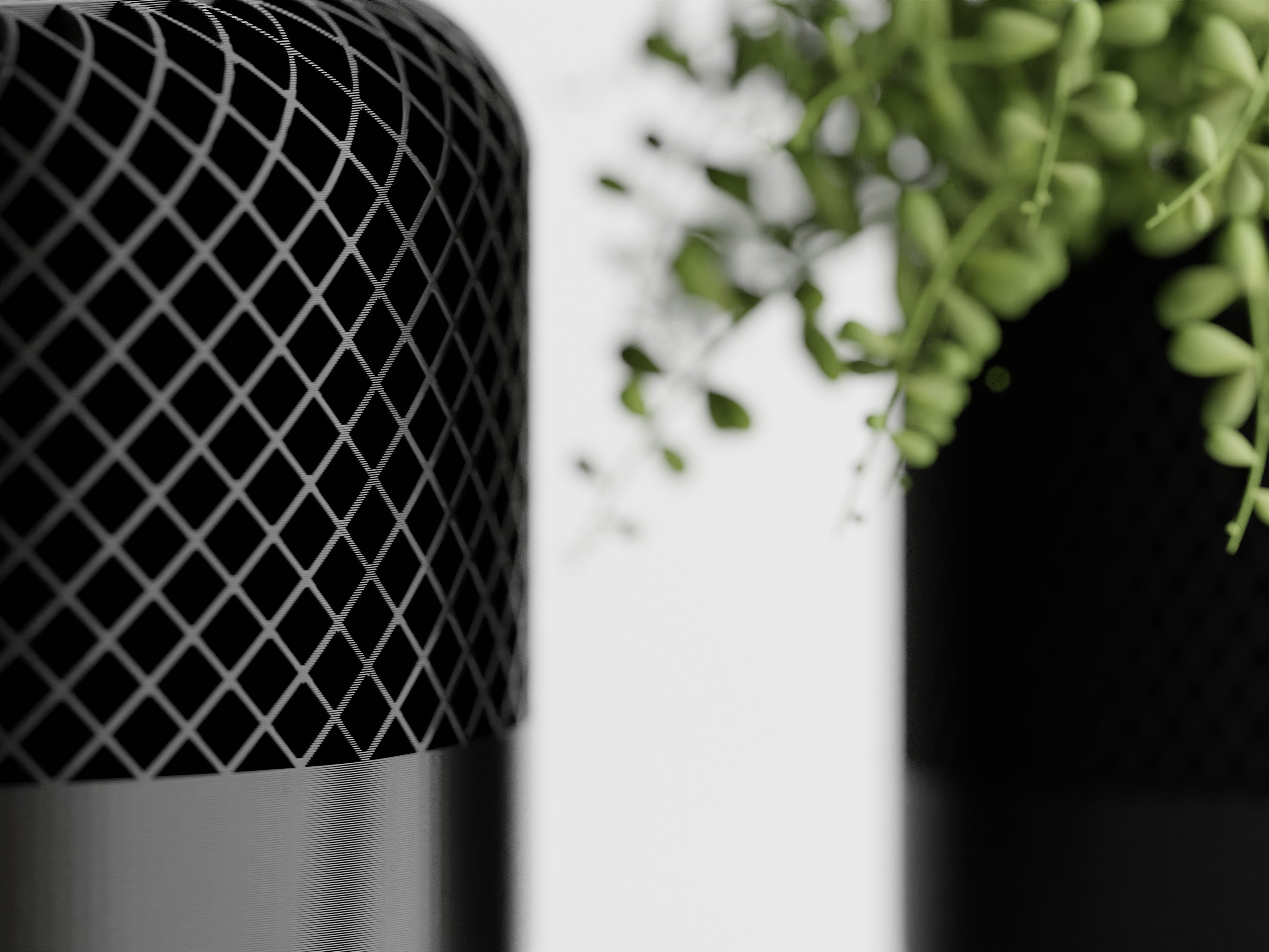 HomePod Style Planter – Modern 3D Printed