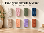 Pressure Lock Towel Hanger, 8 Patterns - Adhesive or Screw Mount | 2 or 4 Pack