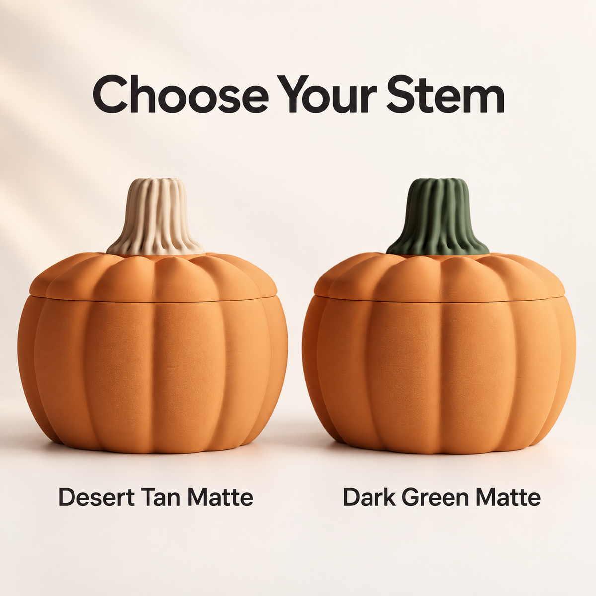 Kurbia Ribbed Pumpkin Candy Bowl with Lid, Made-to-Order Halloween Décor