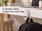 Universal Bag Hanger for Table or Desk | Purse, Backpack & Tote Hook ~ Regular or Longer