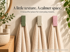 Pressure Lock Towel Hanger, 8 Patterns - Adhesive or Screw Mount | 2 or 4 Pack