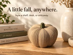 3D Printed Decorative Pumpkin | Custom Fall Pumpkin Decor - Modern Autumn Home Decor