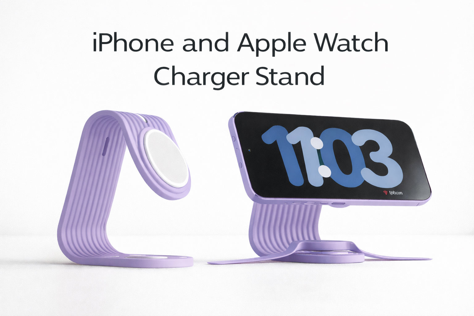 Wiggle iPhone and Apple Watch MagSafe Charging Stand