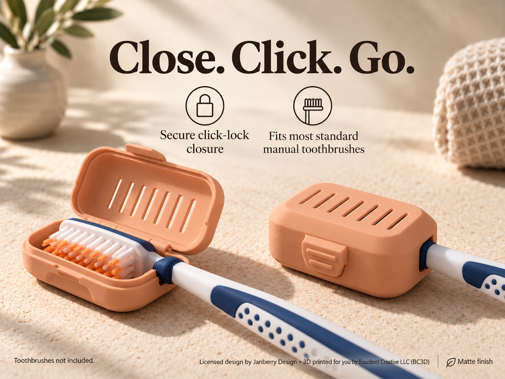 Toothbrush Travel Case 4-Pack, Compact Ventilated Brush Head Covers, 8 Matte Colors