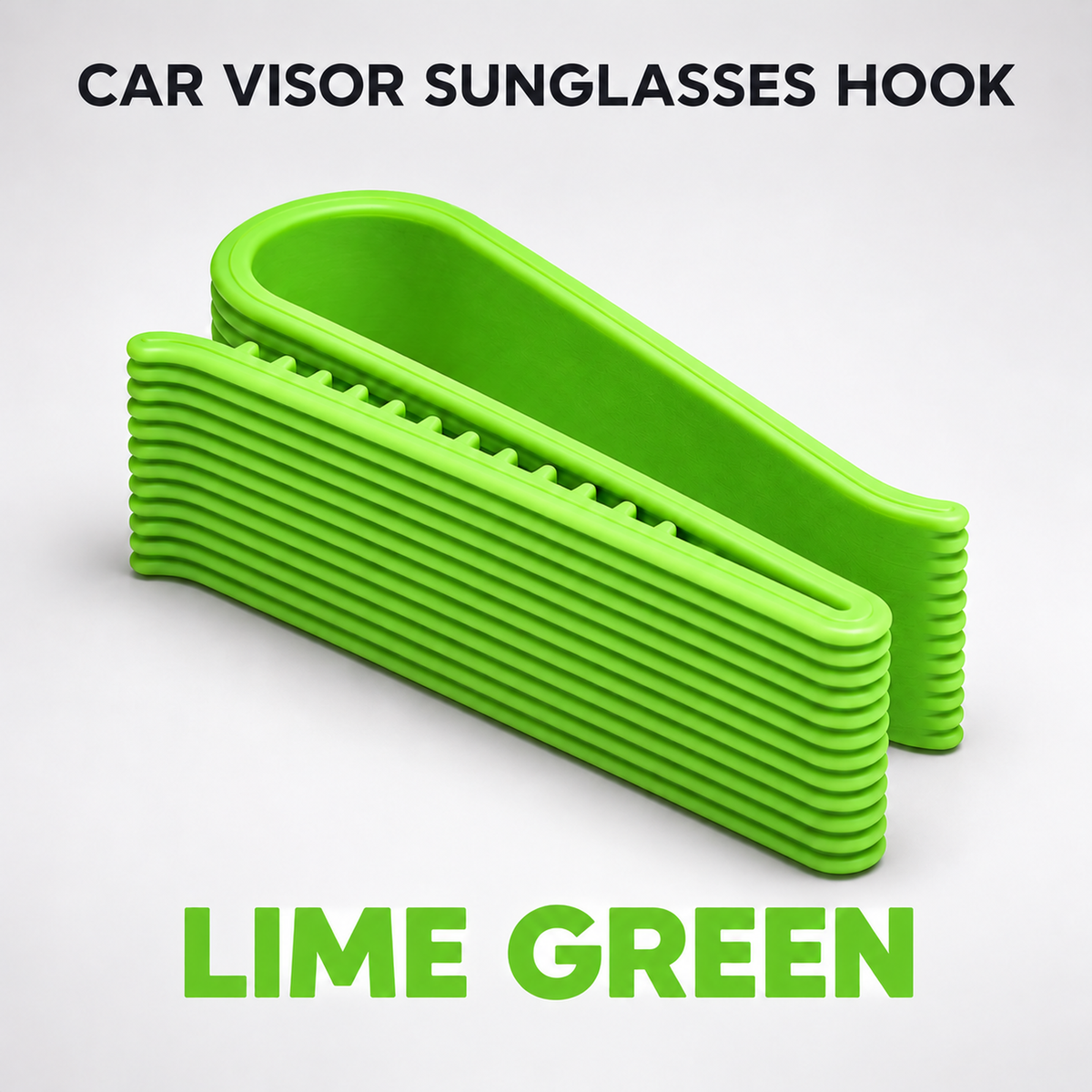 Car Visor Sunglasses Holder, 3D Printed Glasses Hook