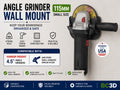 Angle Grinder Wall Mount – 3D Printed Tool Organizer