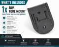Makita 18V Tool & Battery Mounts | 3D Printed