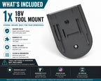 Makita 18V Tool & Battery Mounts | 3D Printed