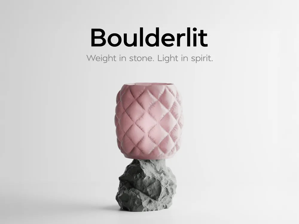 Boulderlit – Weight in stone. Light in spirit.