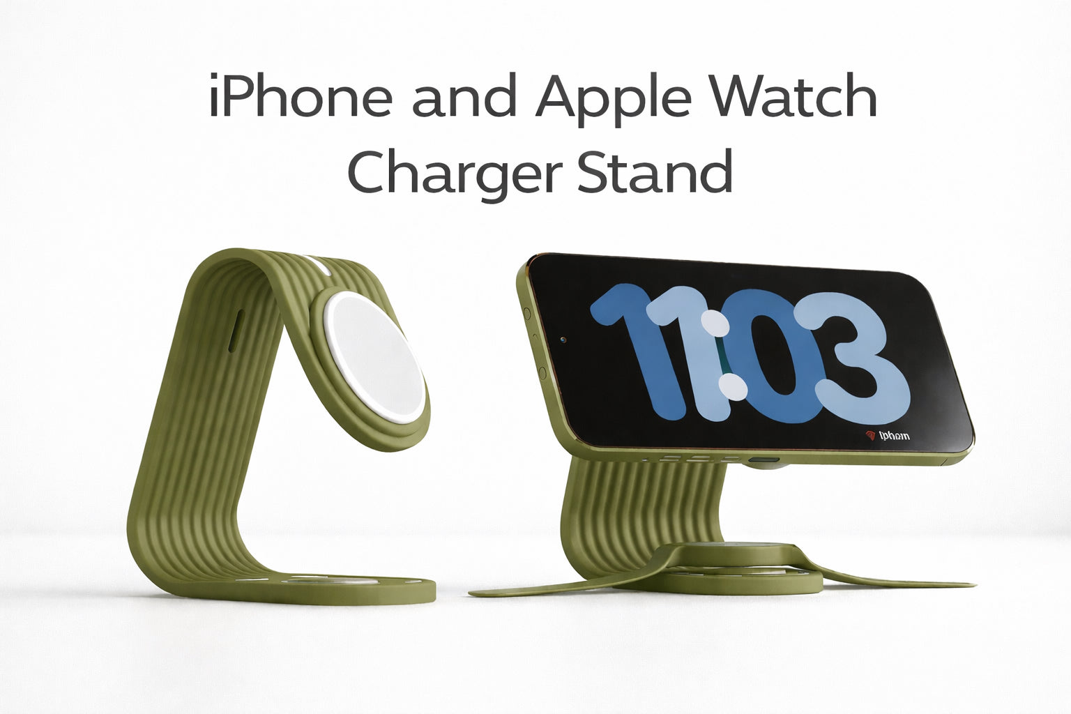 Wiggle iPhone and Apple Watch MagSafe Charging Stand