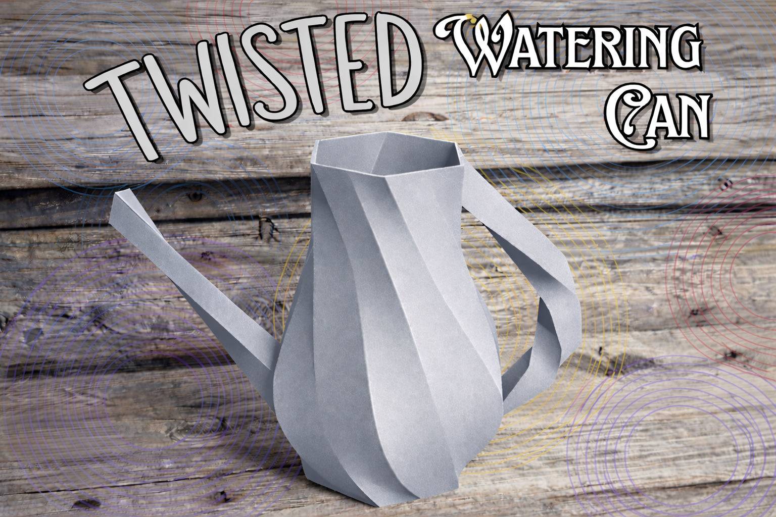 Twisted Watering Can