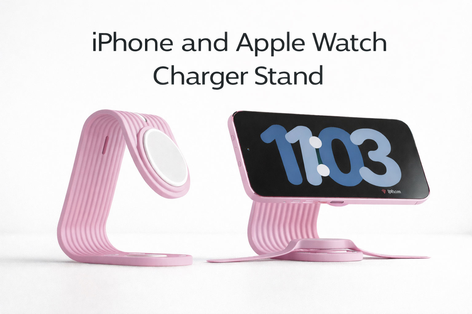 Wiggle iPhone and Apple Watch MagSafe Charging Stand