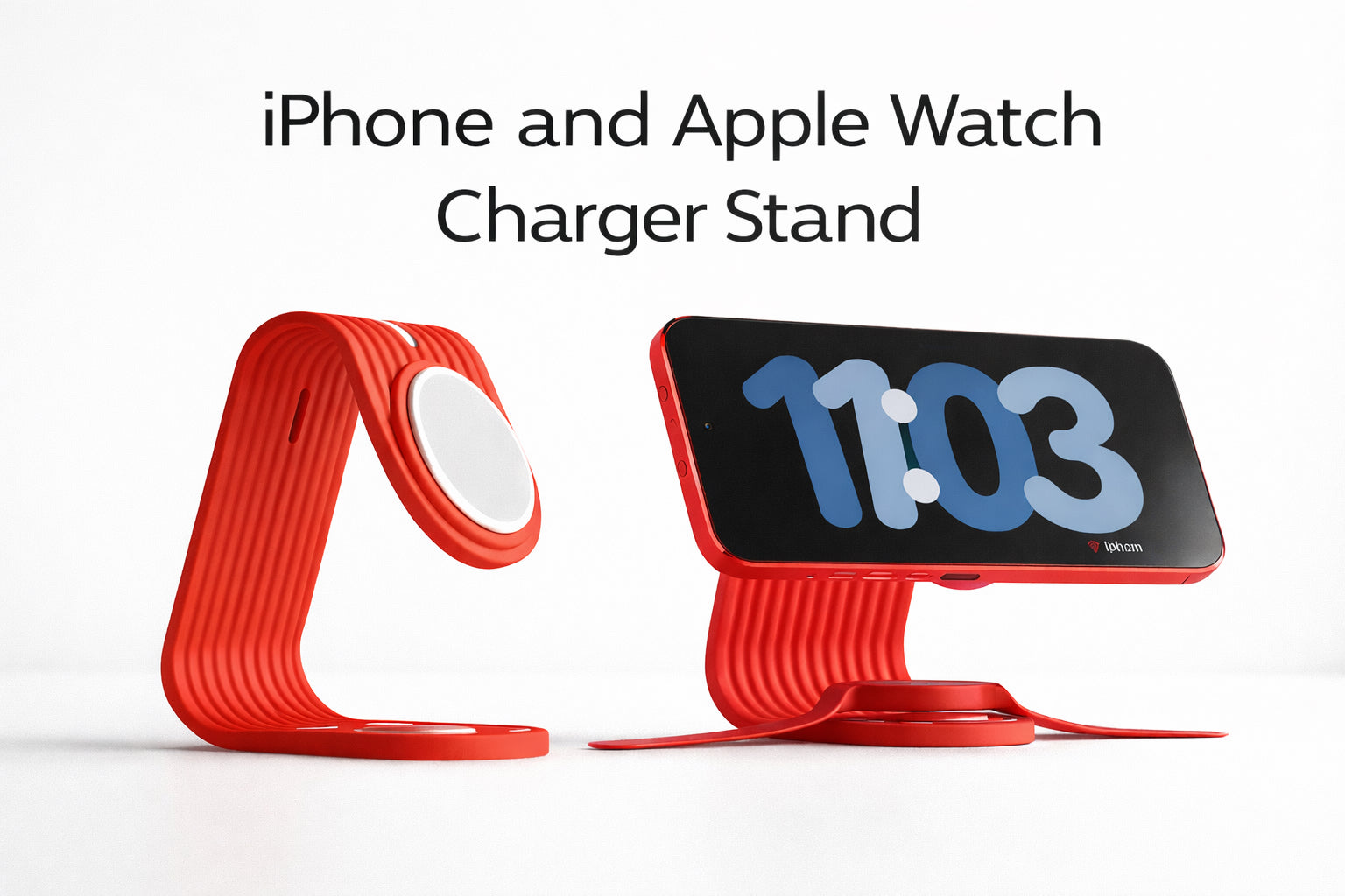 Wiggle iPhone and Apple Watch MagSafe Charging Stand