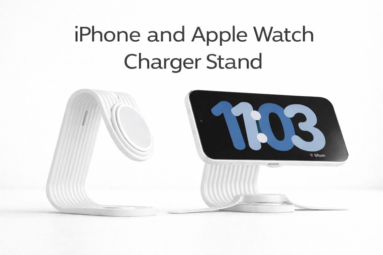 Wiggle iPhone and Apple Watch MagSafe Charging Stand