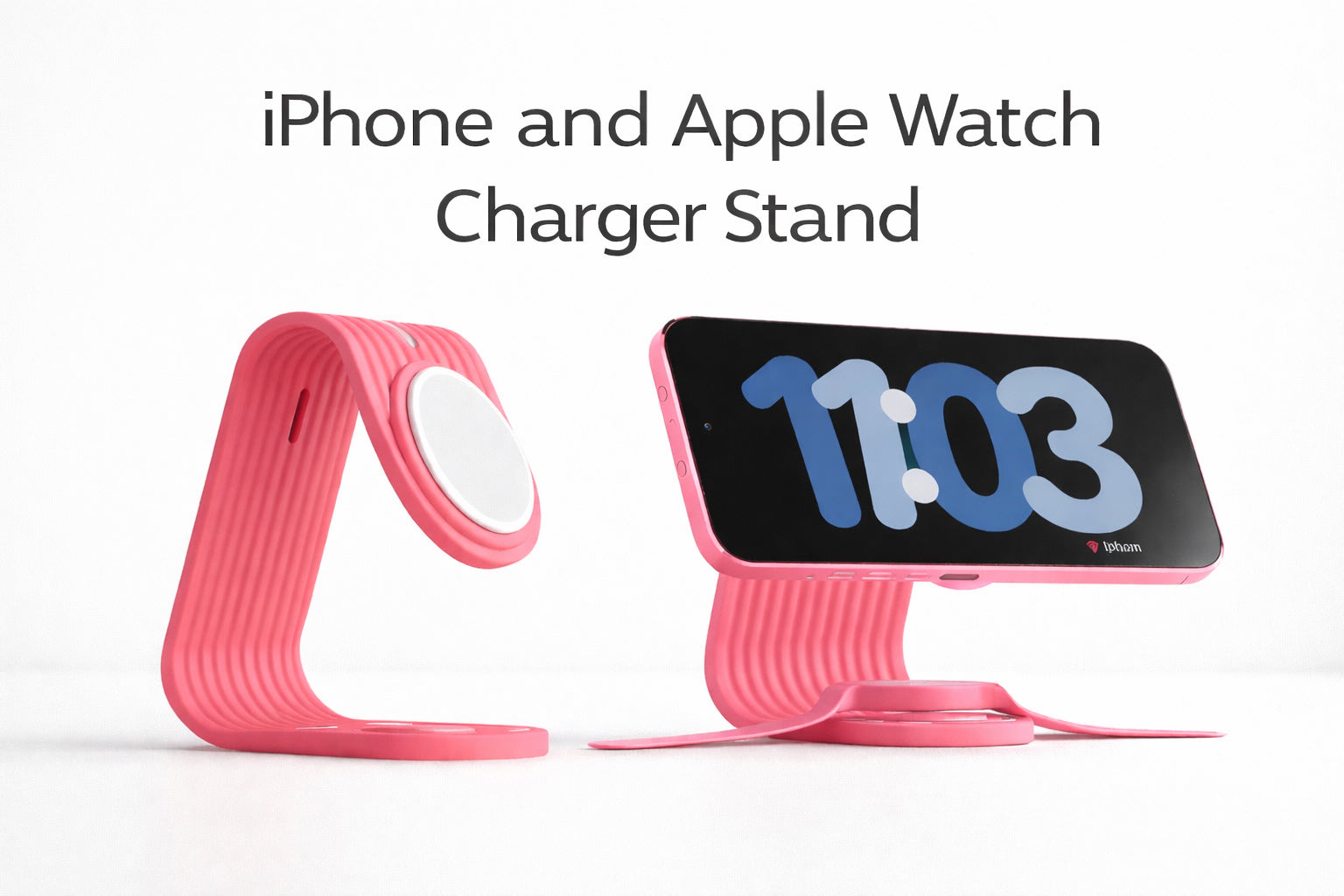 Wiggle iPhone and Apple Watch MagSafe Charging Stand