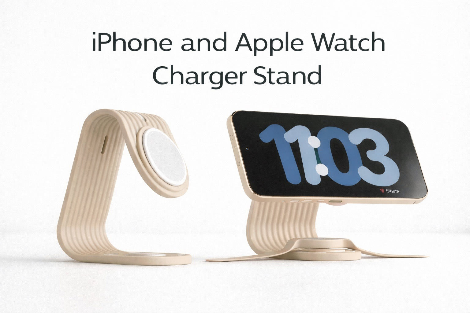 Wiggle iPhone and Apple Watch MagSafe Charging Stand