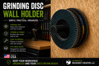 Grinding Disc Wall Mount – Angle Grinder Disc Organizer & Workshop Storage Holder