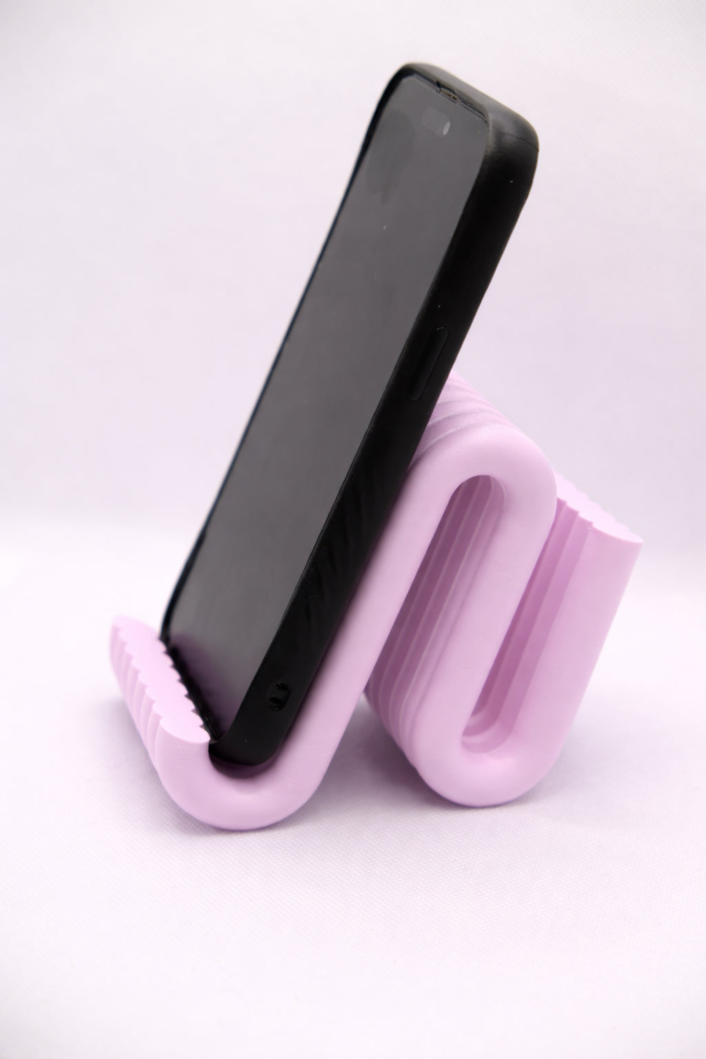 Wiggle mobile phone stand