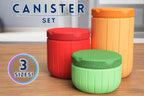 Canister Set – Modern 3-Piece Storage Collection