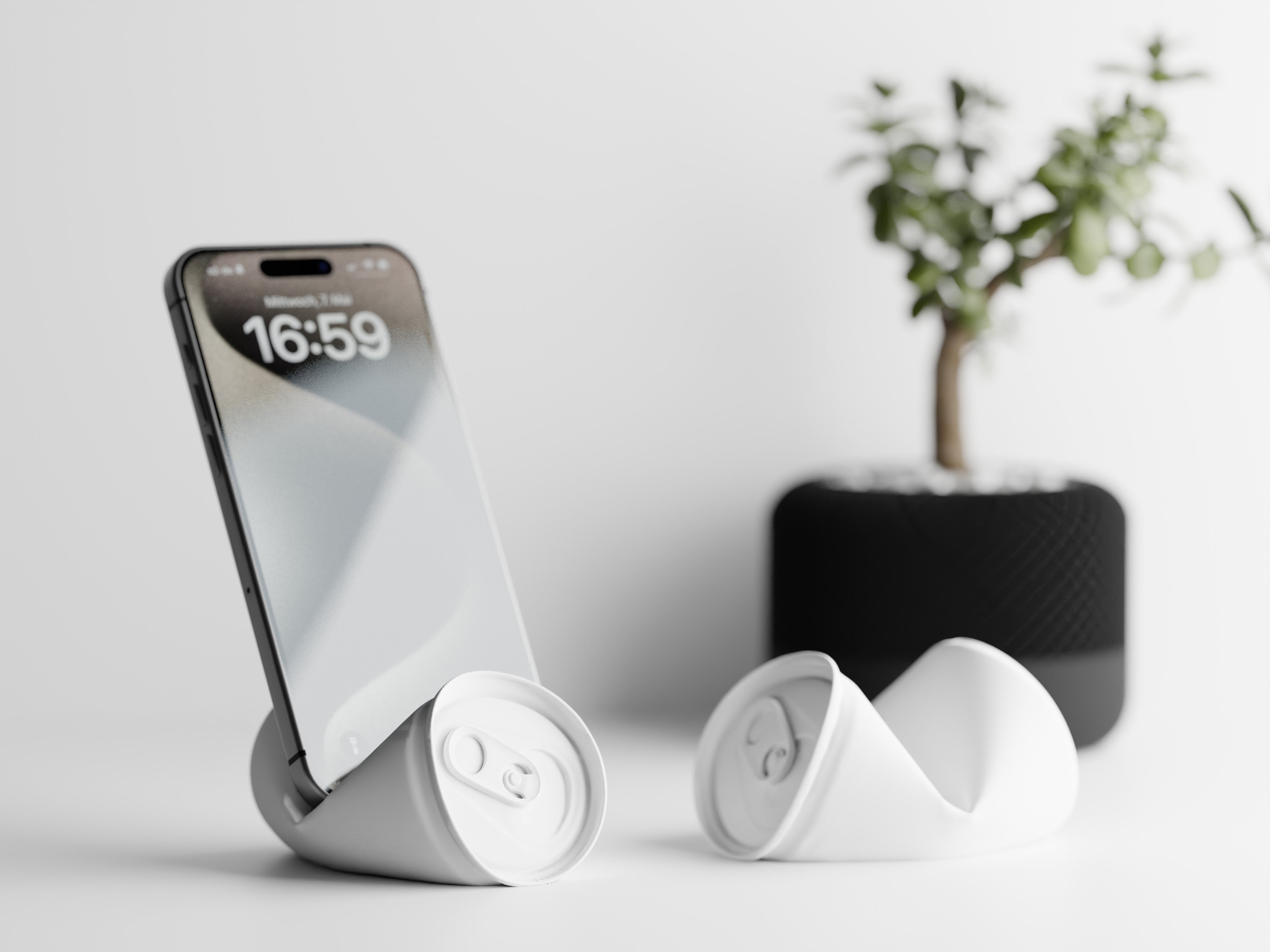 Soda Can Phone Stand