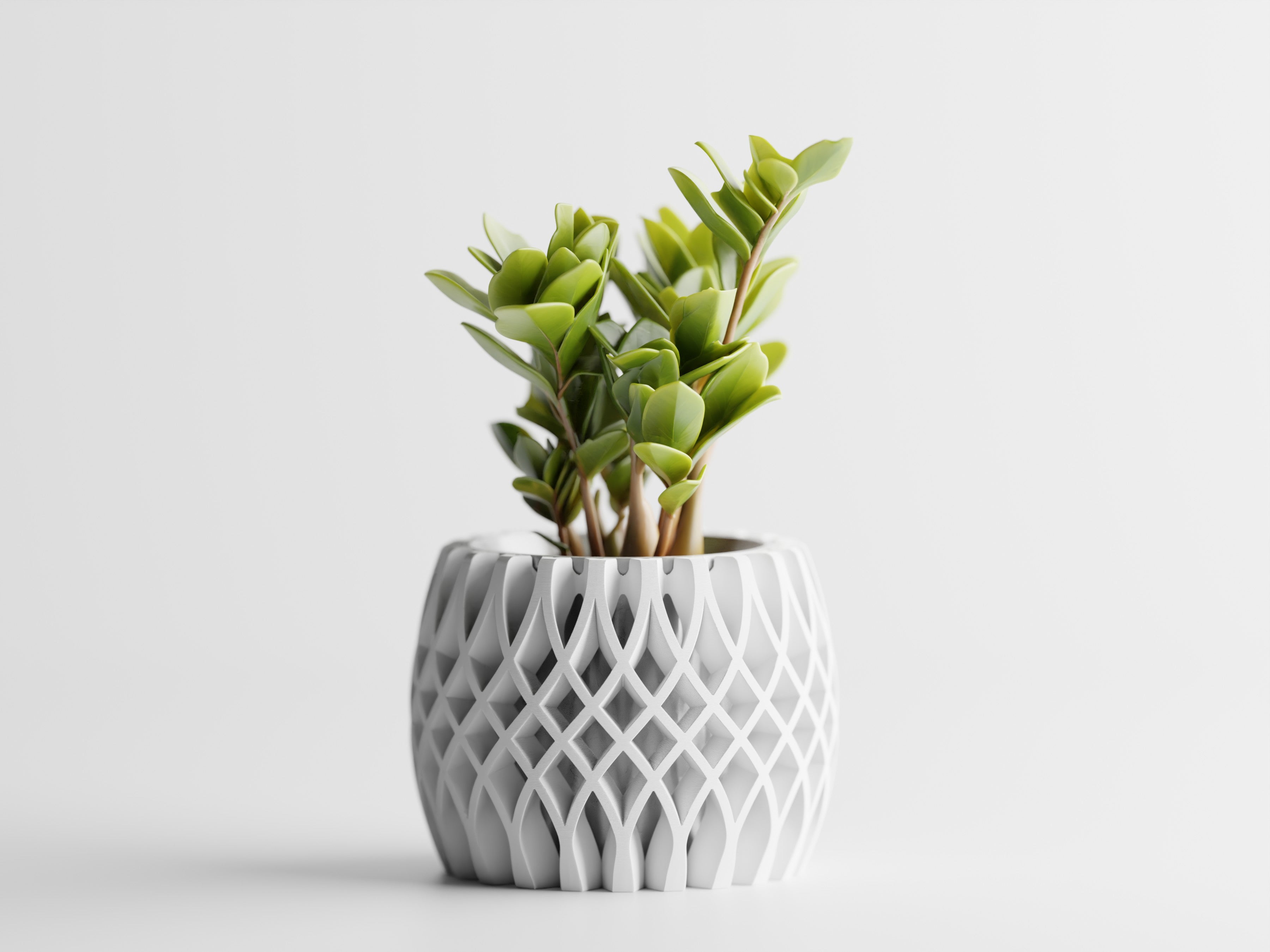Interweave Planter – Two Part 3D Printed Modern Planter