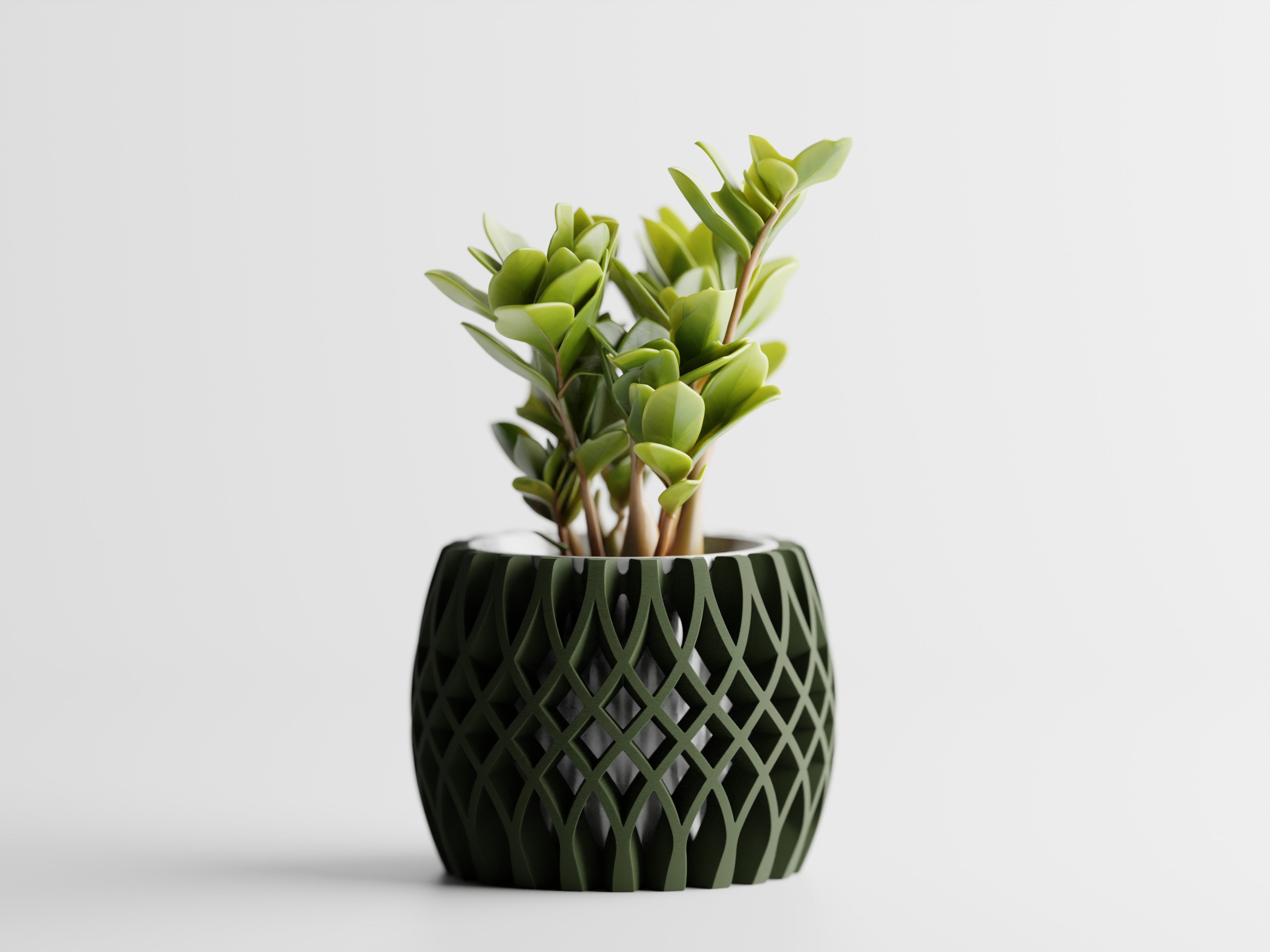 Interweave Planter – Two Part 3D Printed Modern Planter