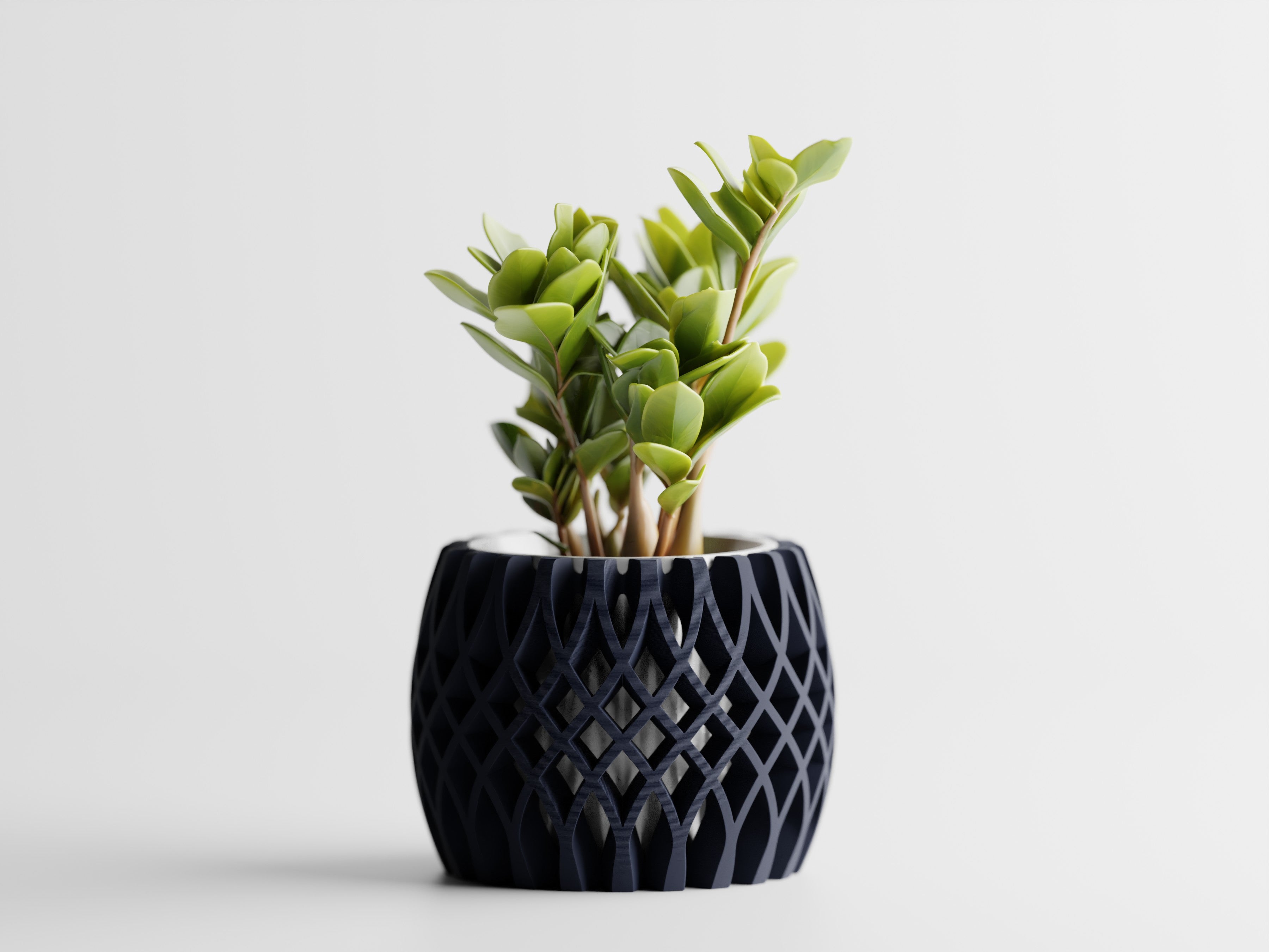Interweave Planter – Two Part 3D Printed Modern Planter