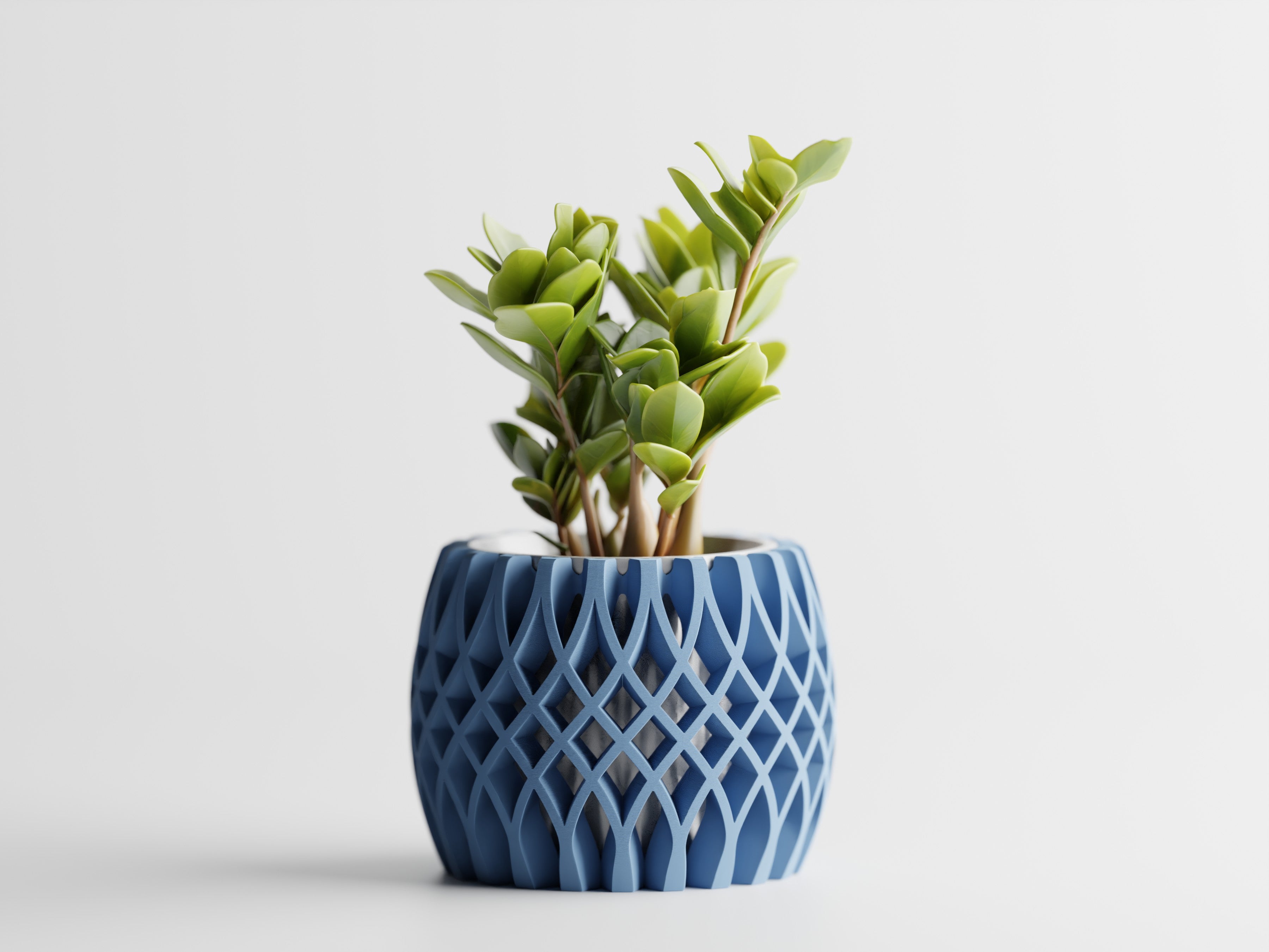 Interweave Planter – Two Part 3D Printed Modern Planter