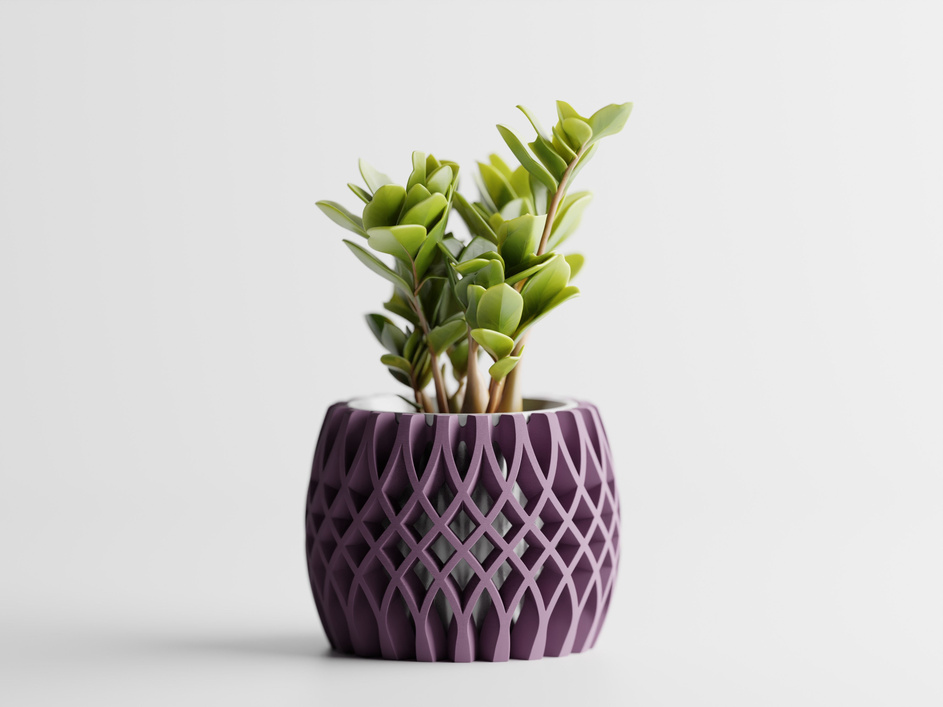 Interweave Planter – Two Part 3D Printed Modern Planter