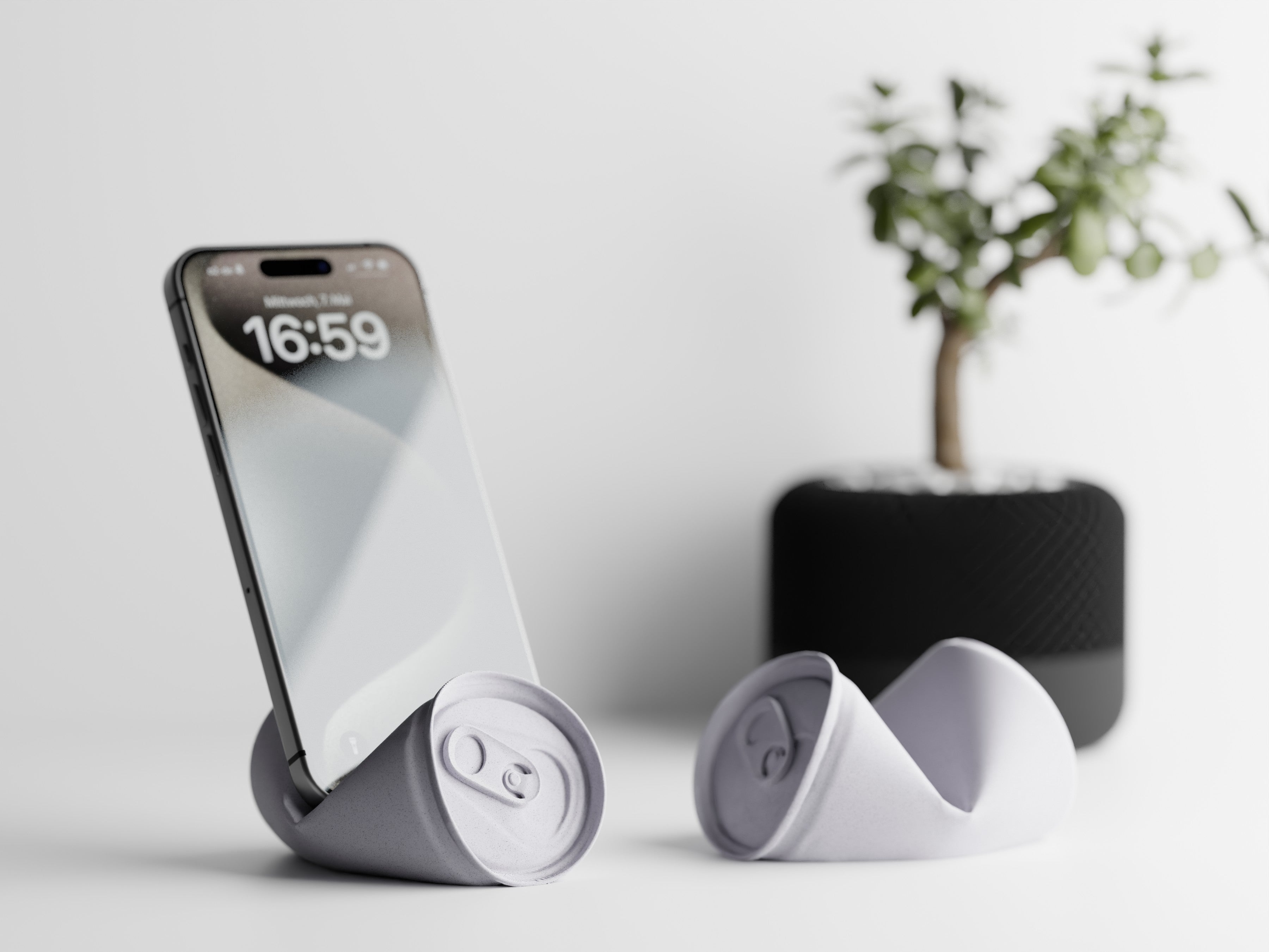 Soda Can Phone Stand