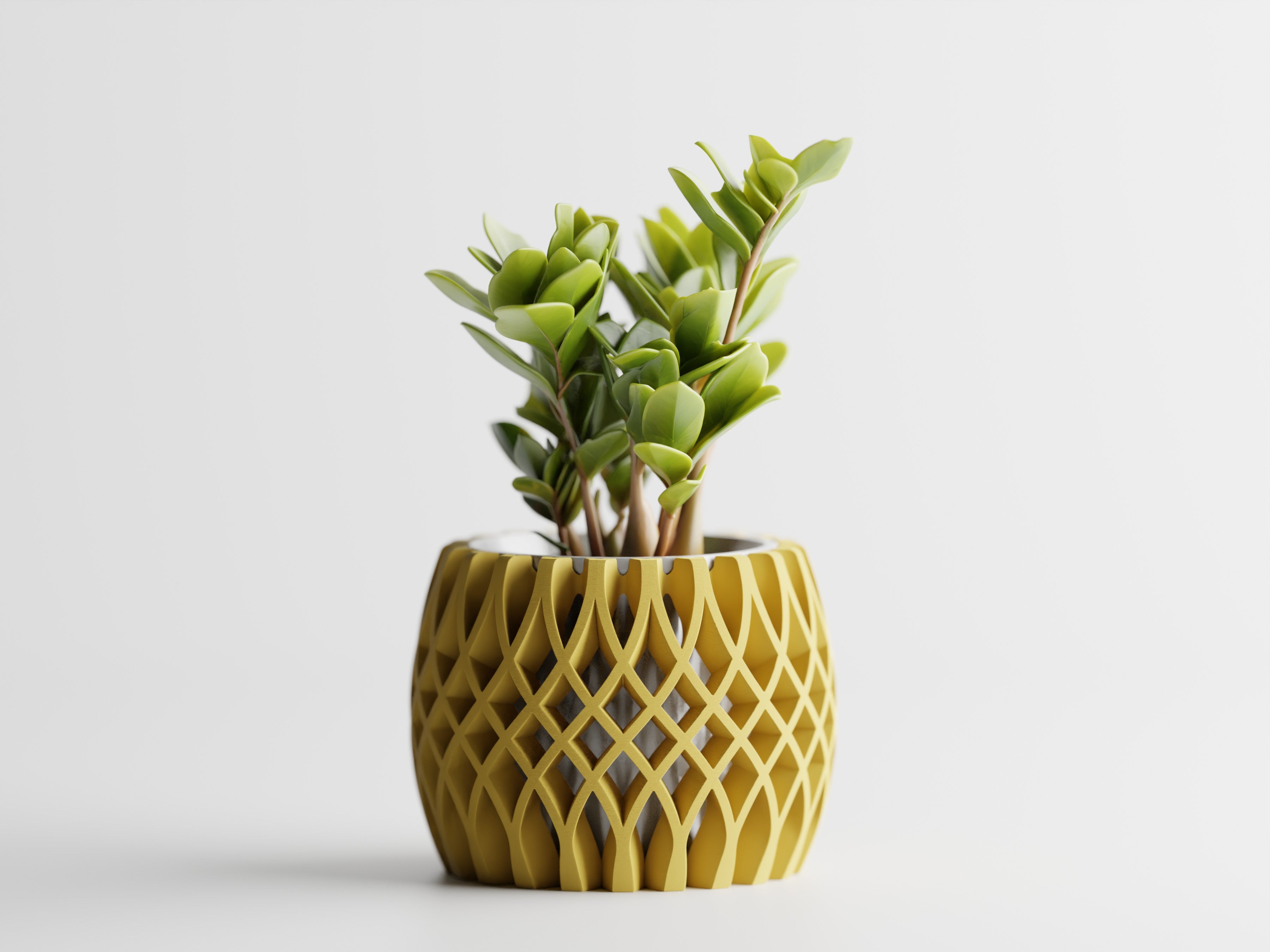 Interweave Planter – Two Part 3D Printed Modern Planter