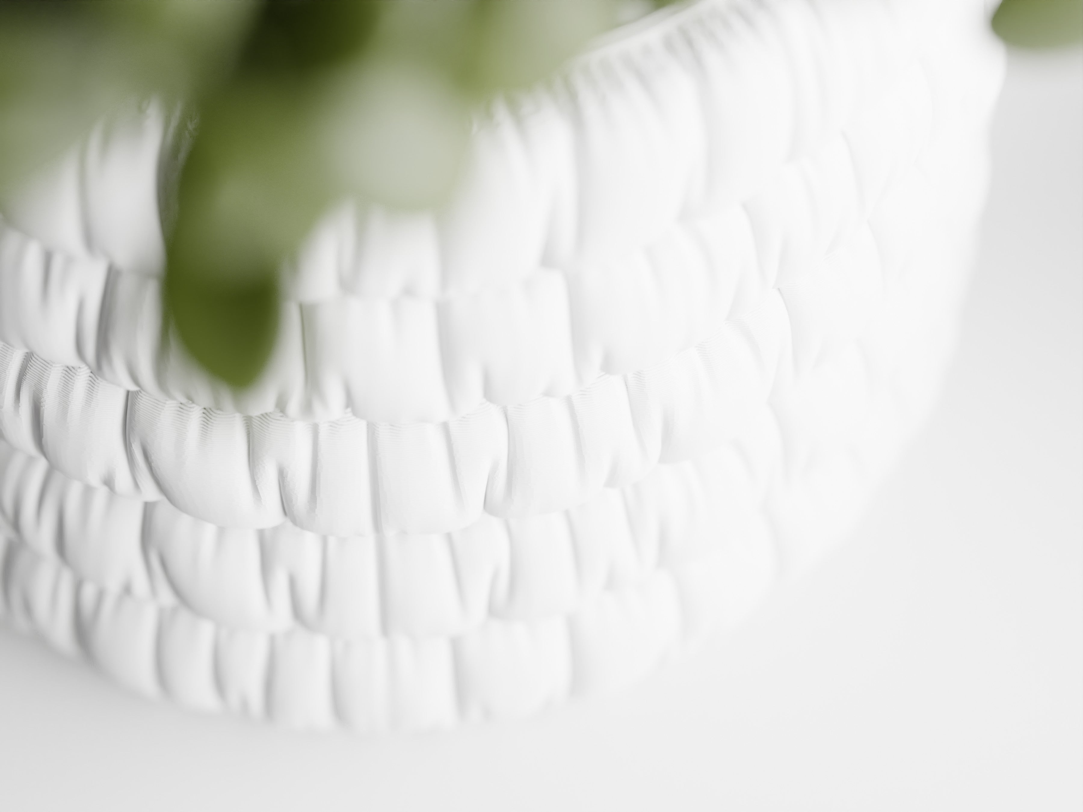 Inflated Cloth Planter