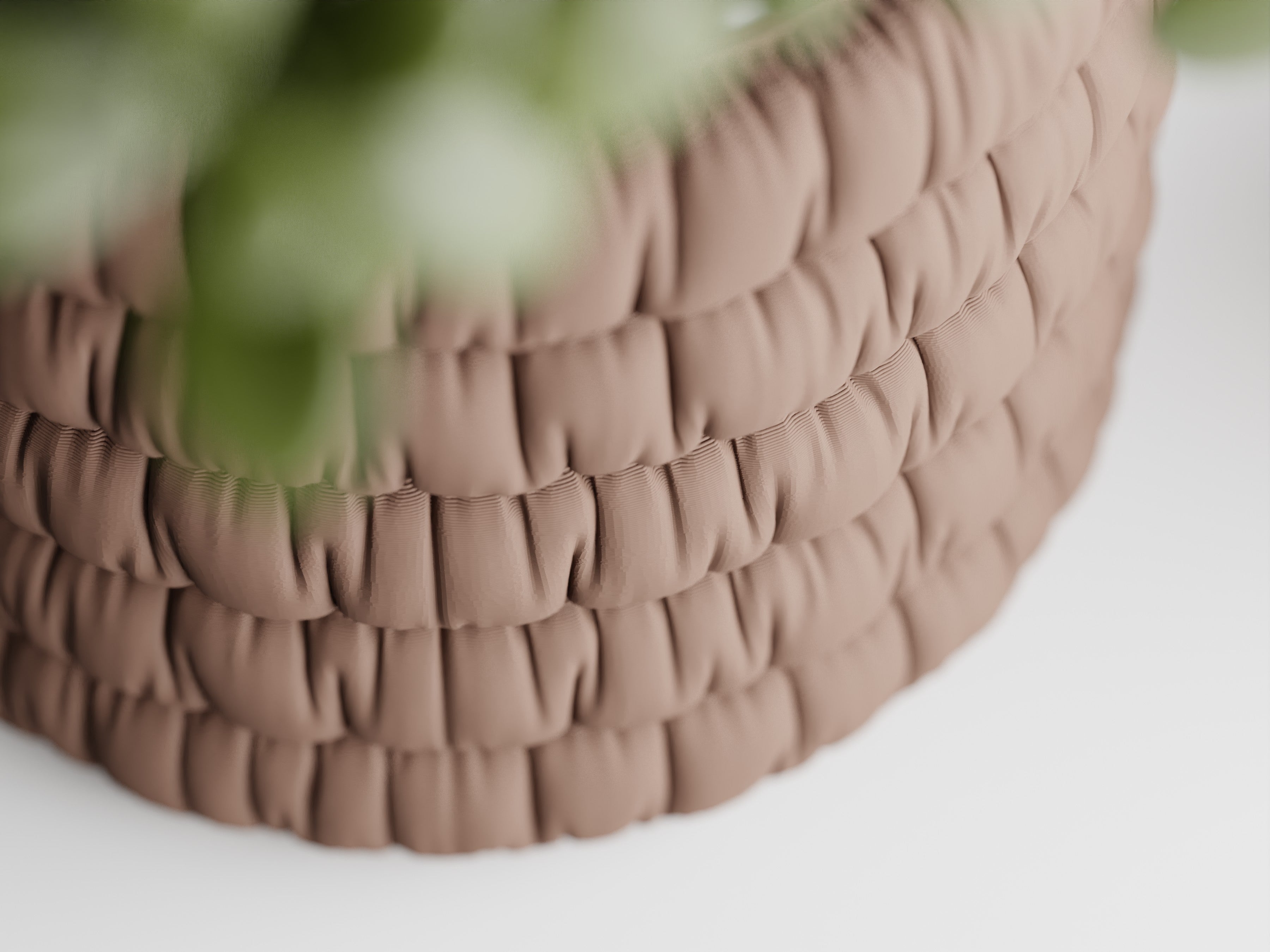 Inflated Cloth Planter