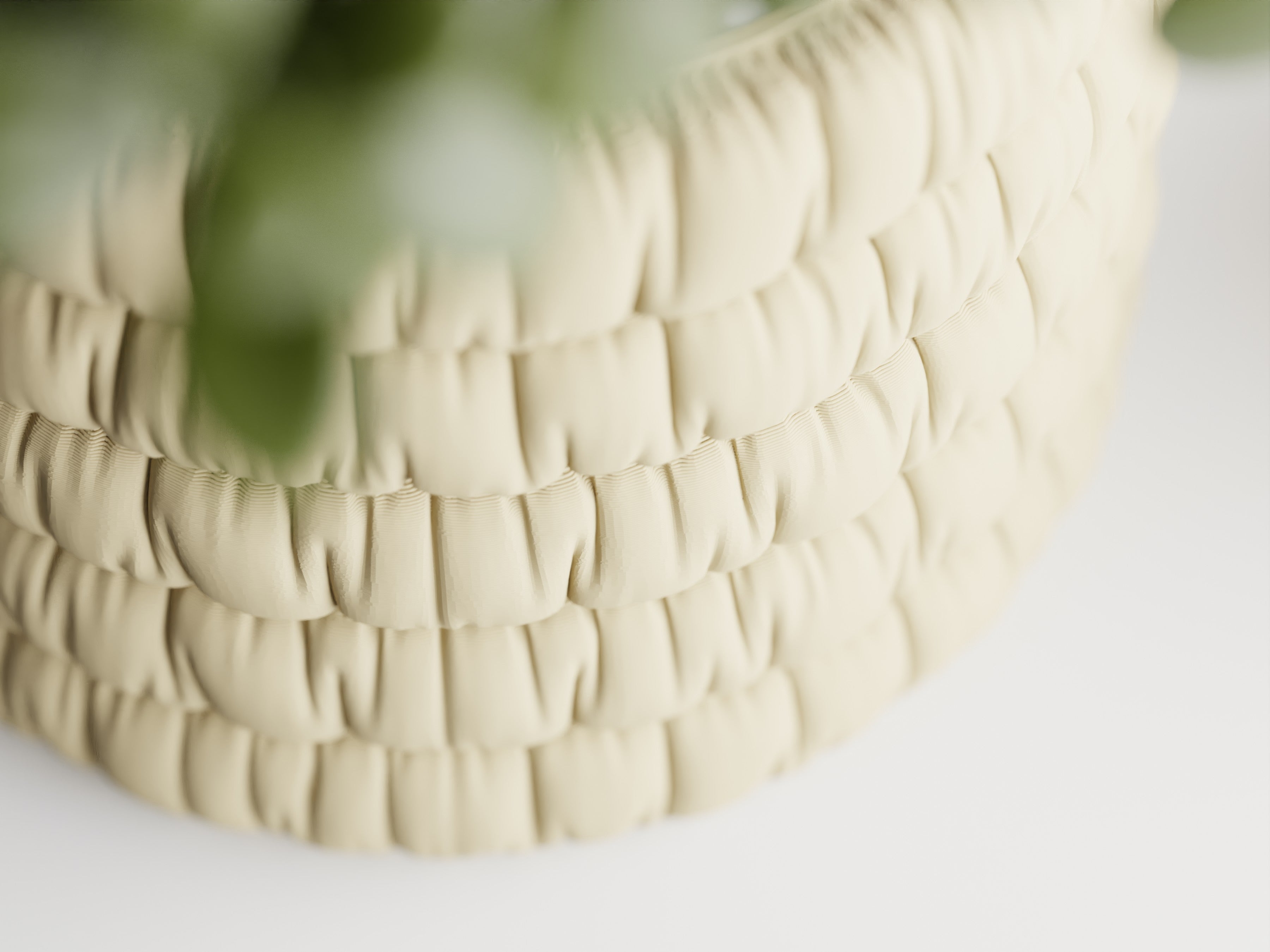 Inflated Cloth Planter