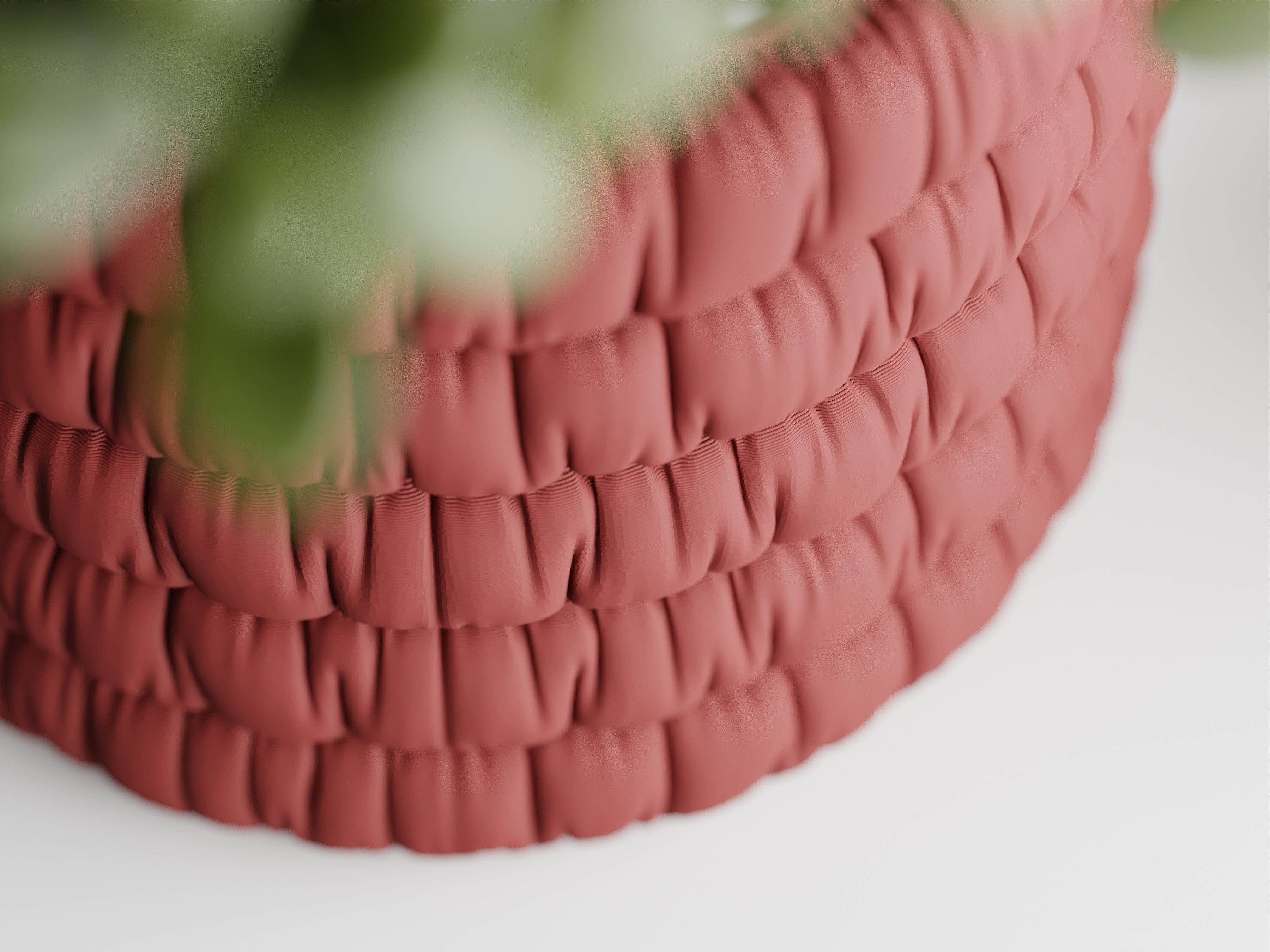 Inflated Cloth Planter