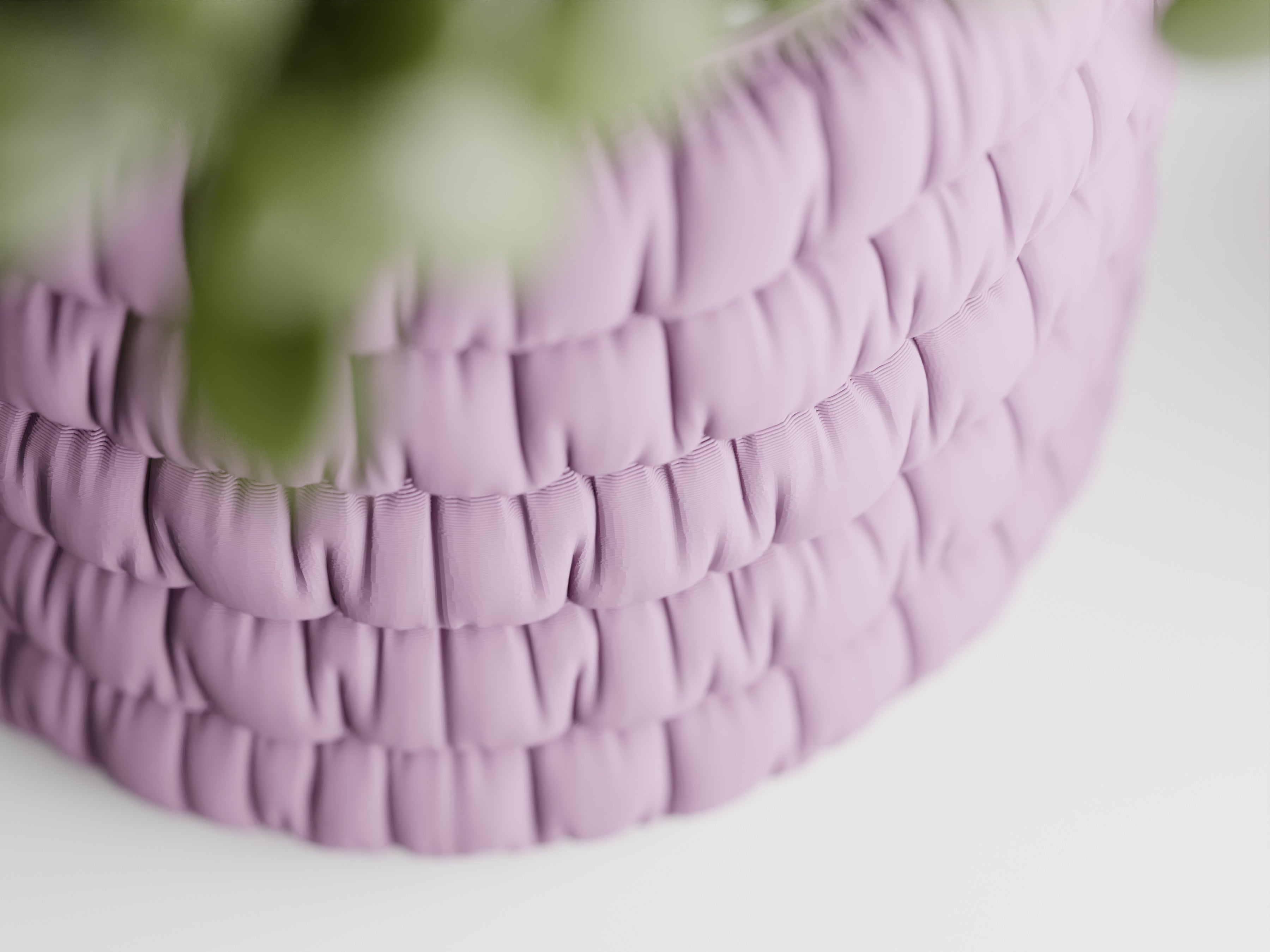 Inflated Cloth Planter