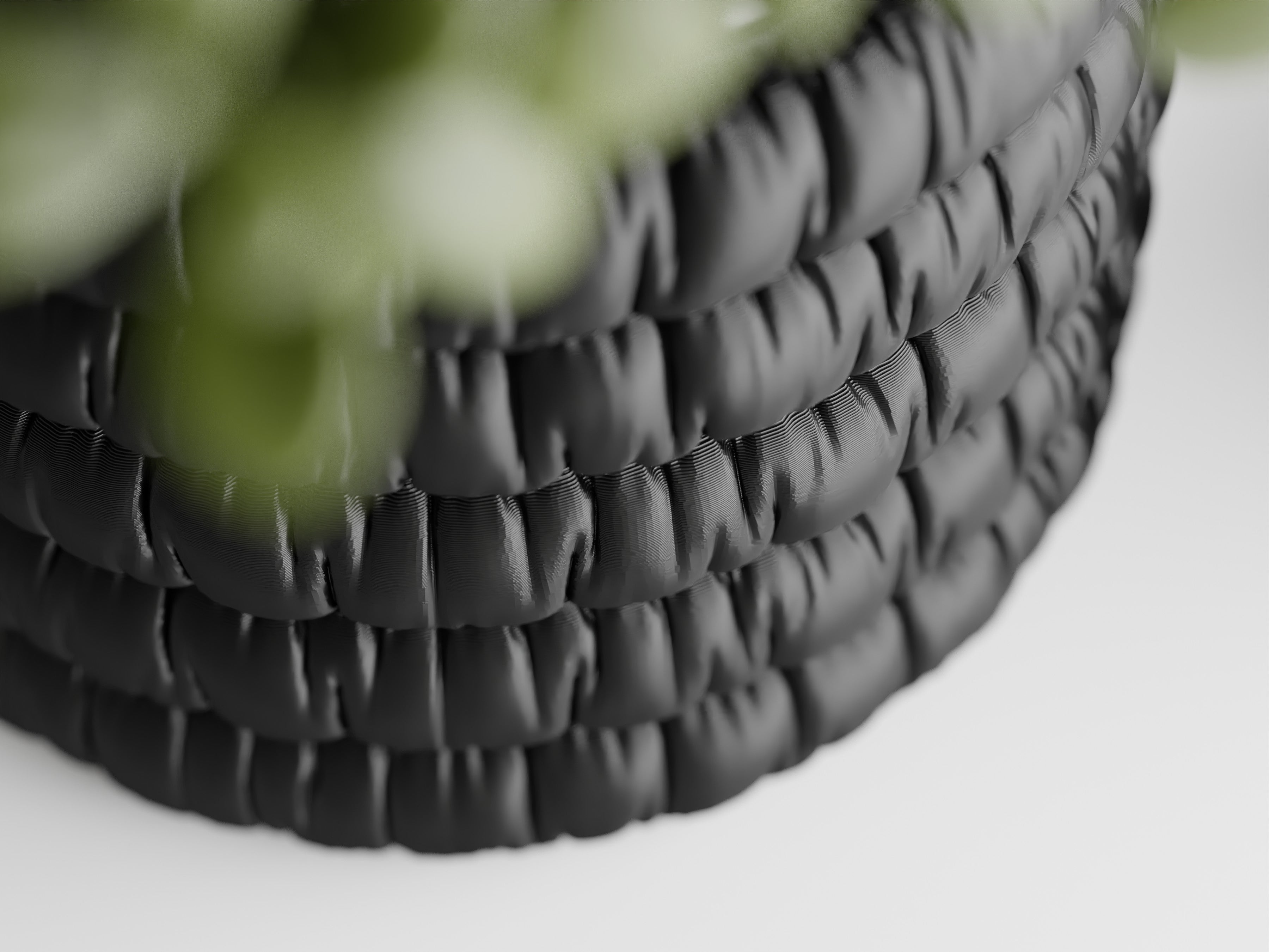 Inflated Cloth Planter