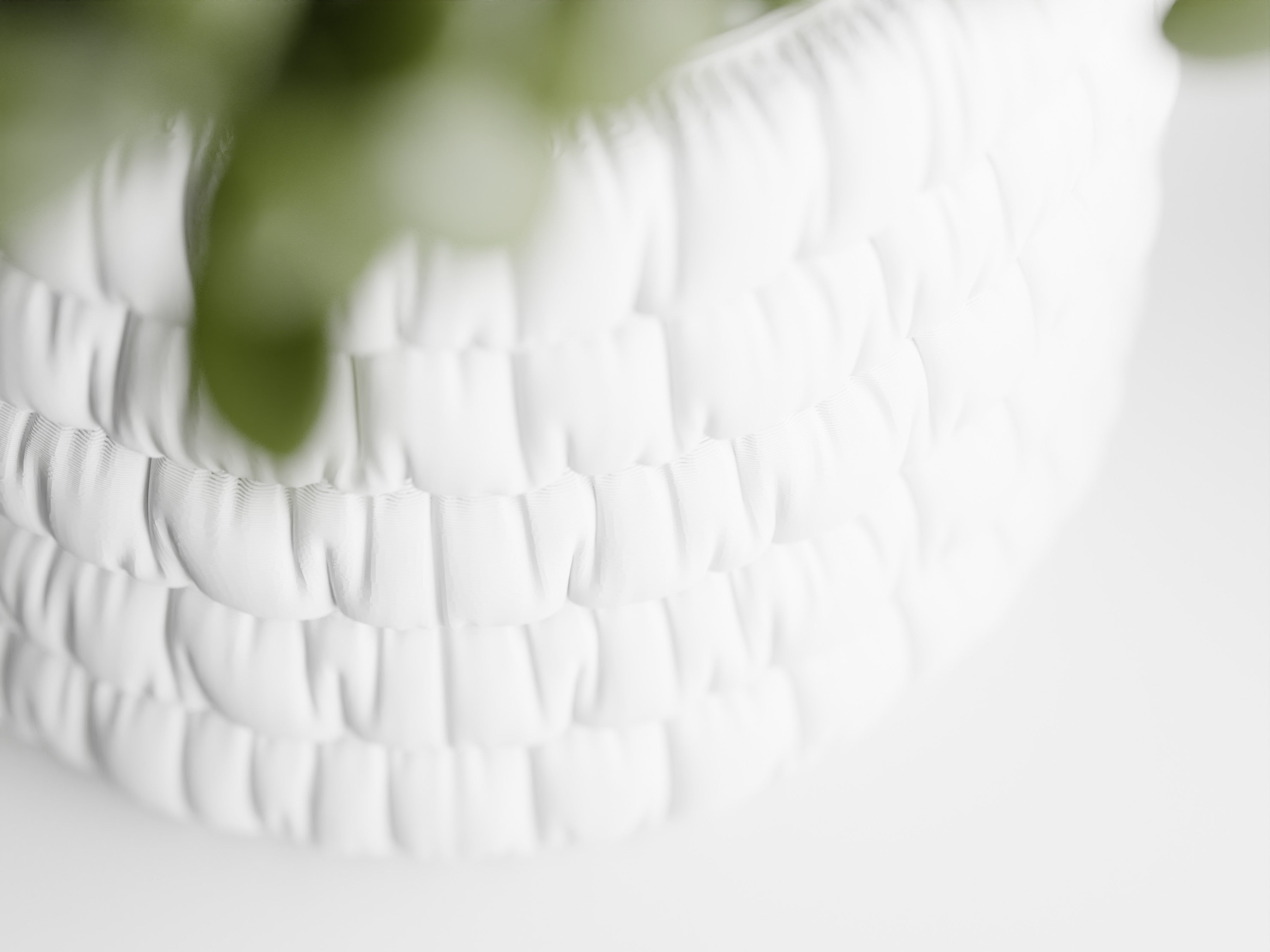 Inflated Cloth Planter