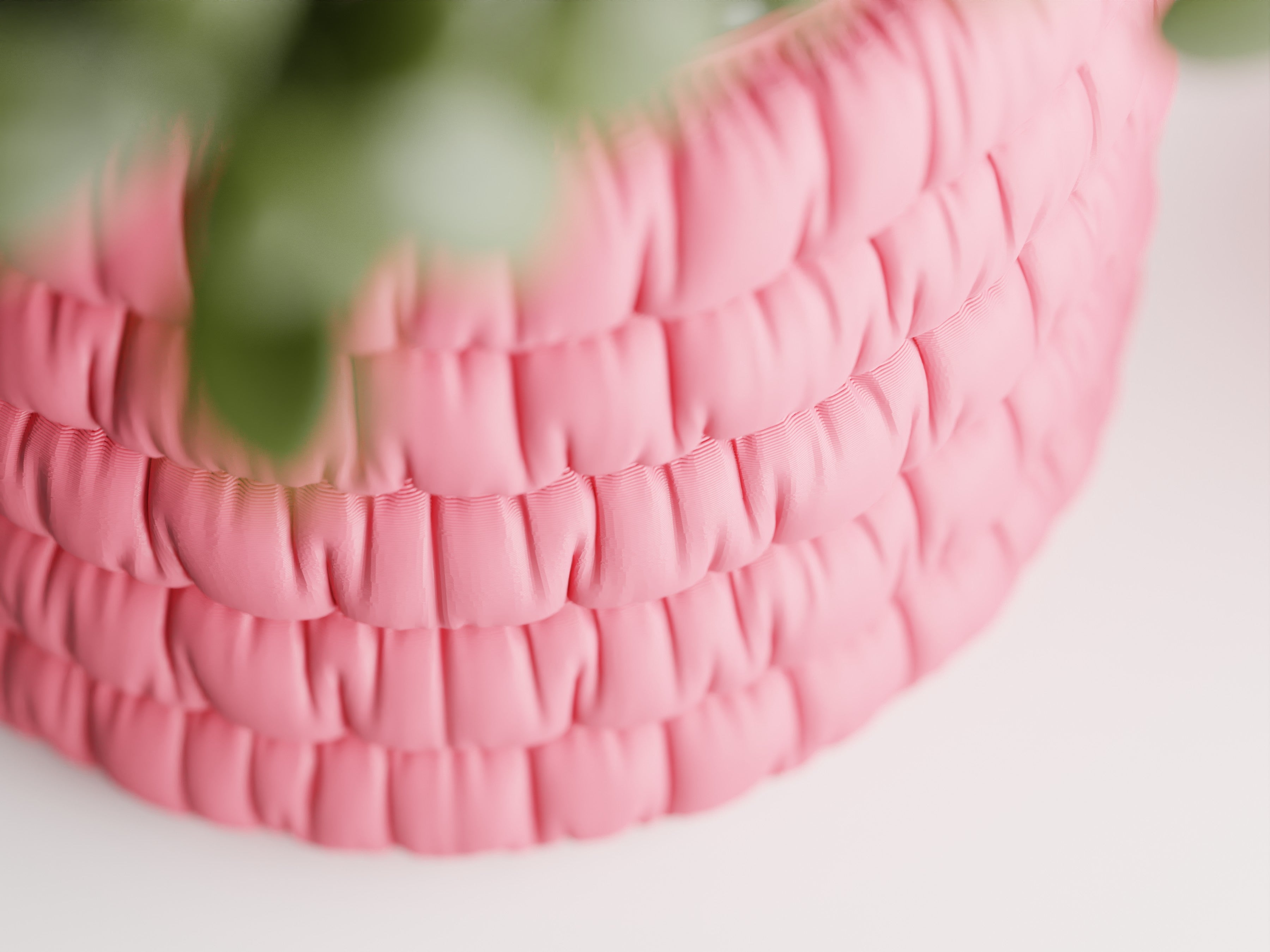 Inflated Cloth Planter