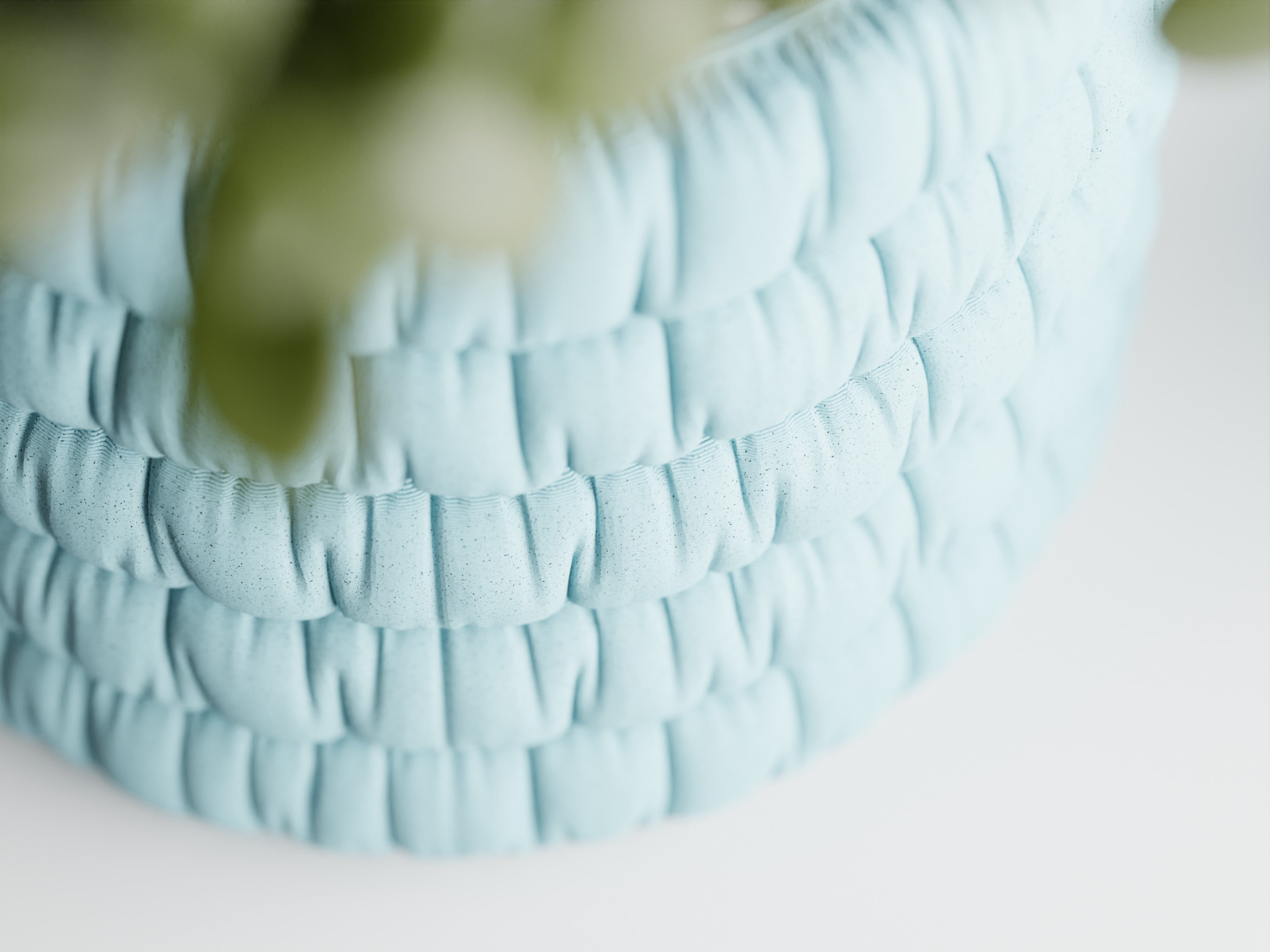 Inflated Cloth Planter