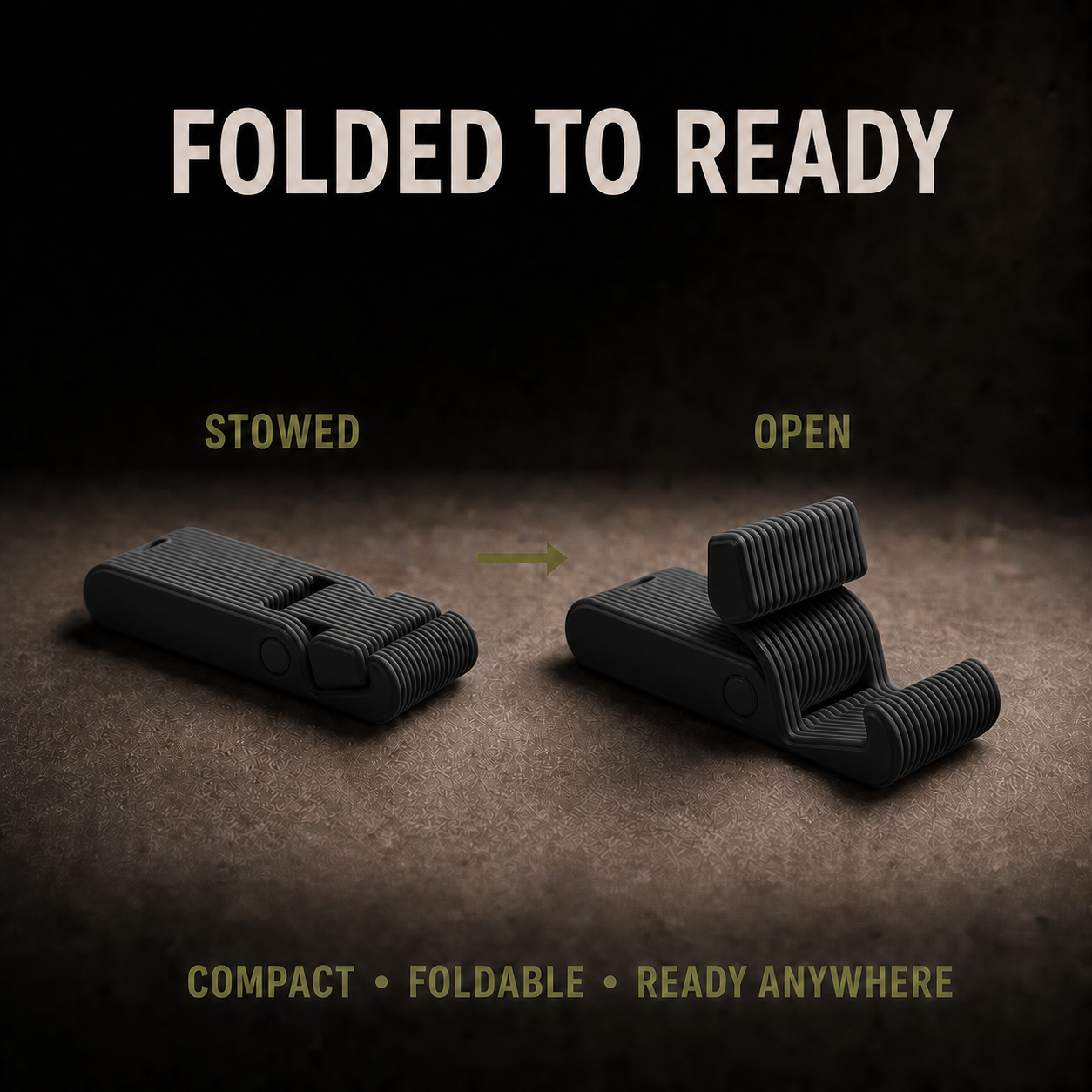 Foldable Small Smartphone Stand | Pocket Stand