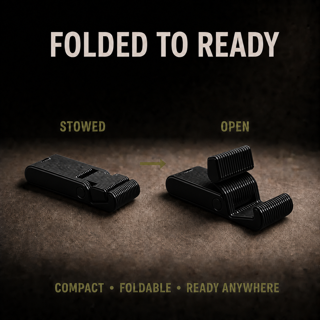 Foldable Small Smartphone Stand | Pocket Stand