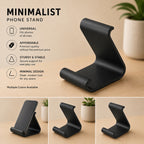 Minimalist Phone Stand – Modern 3D Printed Smartphone Holder