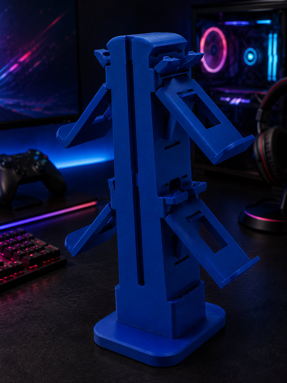 Gaming Tower Gen 2 Controller & Headset Organizer