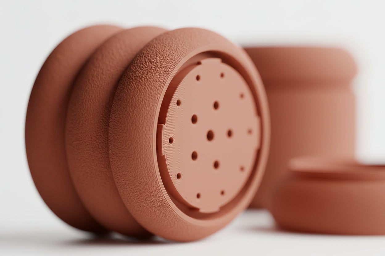 Fluxo Modular Planter with Drainage | 3D Printed Twist-Lock Planter | Modern Indoor Plant Pot