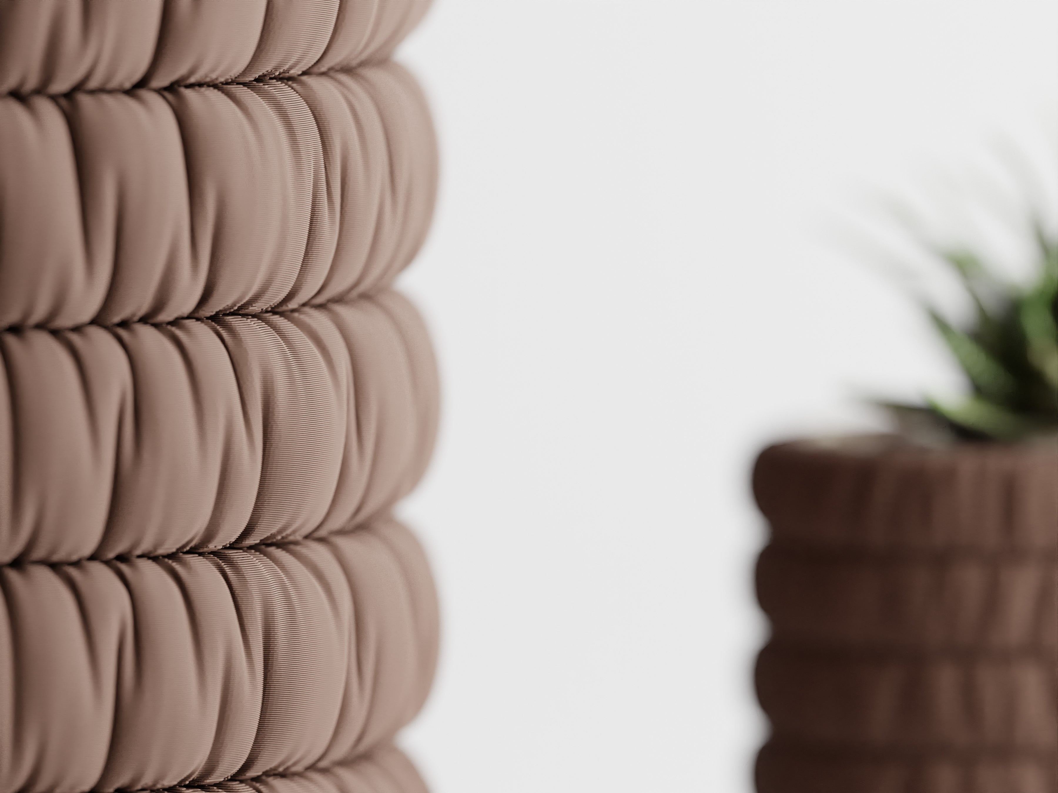 Inflated Cloth Planter