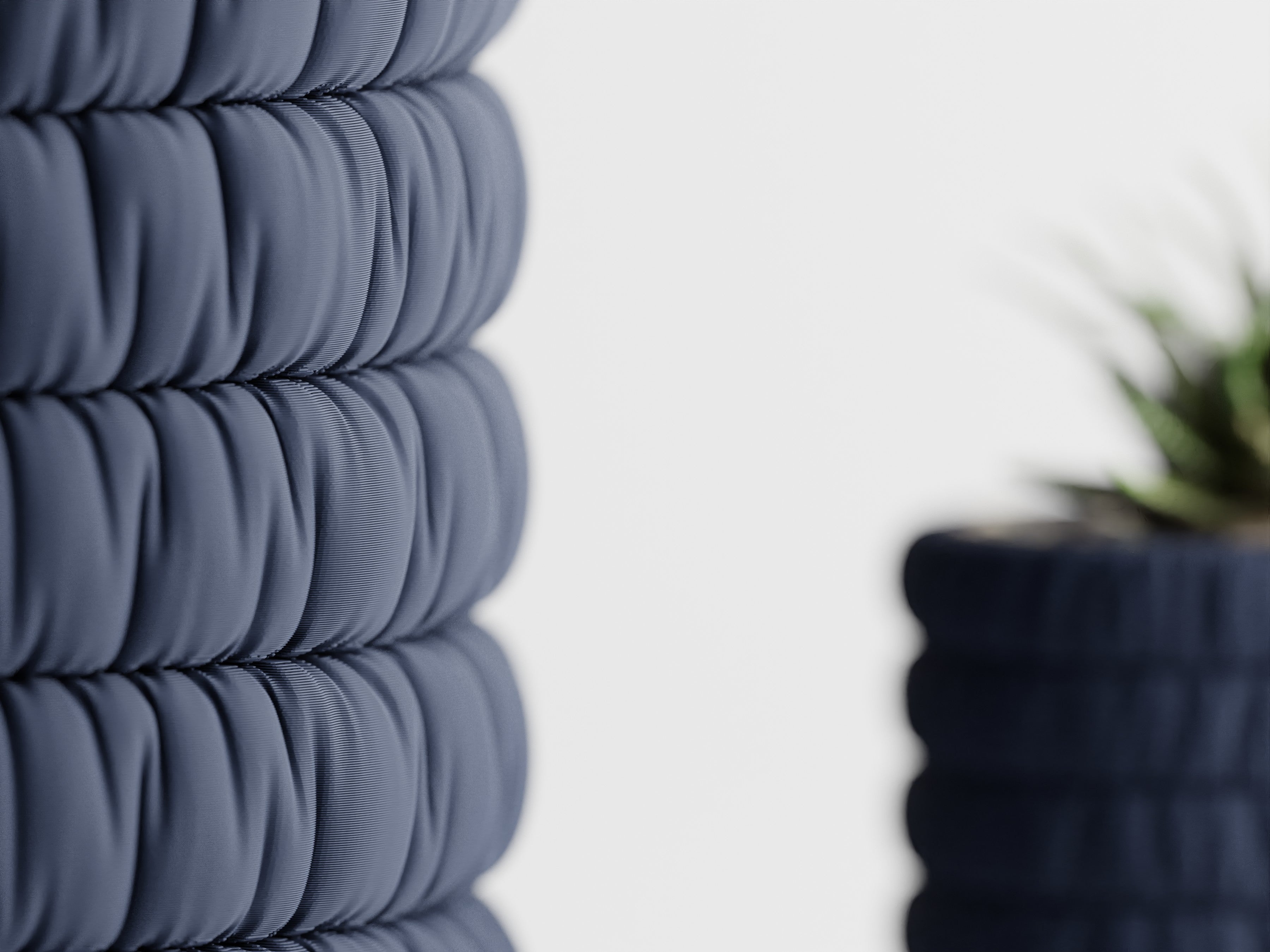 Inflated Cloth Planter