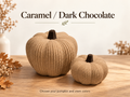 3D Printed Decorative Pumpkin | Custom Fall Pumpkin Decor - Modern Autumn Home Decor